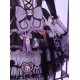 Mademoiselle Pearl Sanrio Kuromi Bell Sleeve One Piece(Reservation/Full Payment Without Shipping)
